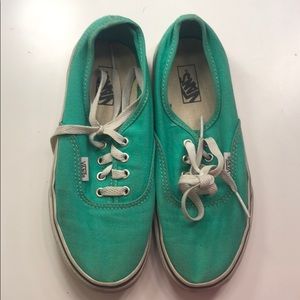 Teal Vans